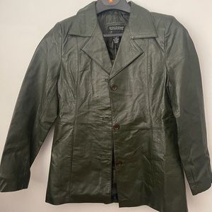 “Dialogue “ genuine leather jacket